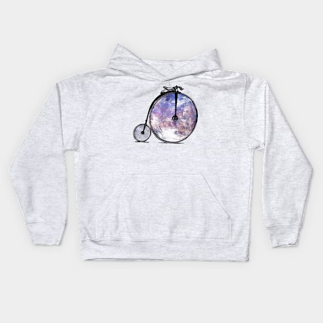 Planet Farthing Kids Hoodie by Chocolona